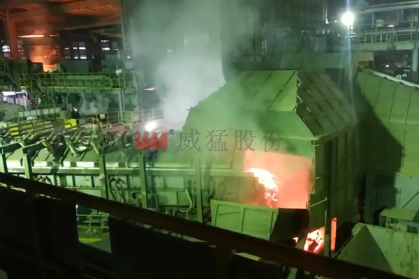 電磁直噴廢鋼連續(xù)預熱系統(tǒng)