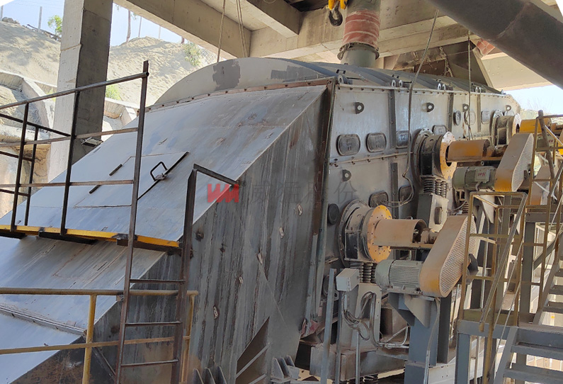 麗江某水泥廠復(fù)頻篩X使用現(xiàn)場(chǎng)